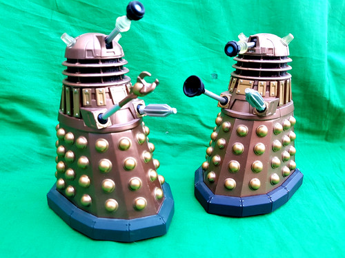Daleks assault dalek - dalek, with